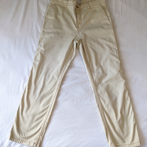 J. Crew Vintage Straight Cropped Khaki Pants Size 29 - Picture 6 of 8